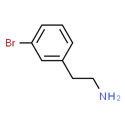 ChemSpider 2D Image | 3-Bromophenethylamine | C8H10BrN