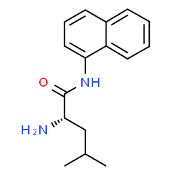 ChemSpider 2D Image | N-1-Naphthyl-L-leucinamide | C16H20N2O