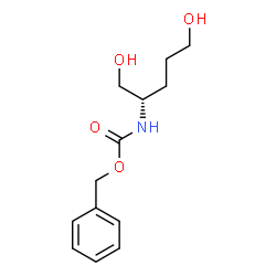 ChemSpider 2D Image | (S)-2-N-Cbz-Amino-pentane-1,5-diol | C13H19NO4