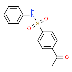 ChemSpider 2D Image | 4-Phenylsulfamyl-acetophenone | C14H13NO3S