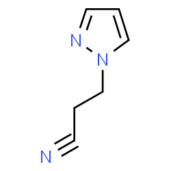 ChemSpider 2D Image | 3-(PYRAZOL-1-YL)PROPANENITRILE | C6H7N3