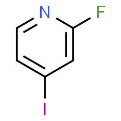 ChemSpider 2D Image | 2-Fluoro-4-iodopyridine | C5H3FIN