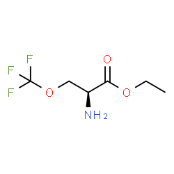 ChemSpider 2D Image | Ethyl O-(trifluoromethyl)-L-serinate | C6H10F3NO3