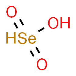 ChemSpider 2D Image | selenonic acid | H2O3Se