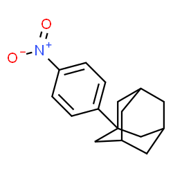 ChemSpider 2D Image | 1-(4-Nitrophenyl)adamantane | C16H19NO2