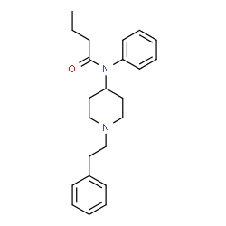 ChemSpider 2D Image | Butyrfentanyl | C23H30N2O