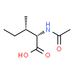 ChemSpider 2D Image | N-Acetyl-L-isoleucine | C8H15NO3