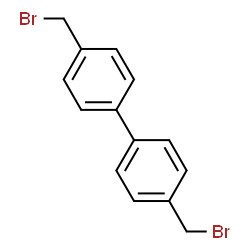 ChemSpider 2D Image | 4,4'-Bis(bromomethyl)biphenyl | C14H12Br2