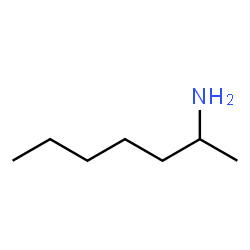 ChemSpider 2D Image | tuaminoheptane | C7H17N