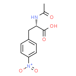 ChemSpider 2D Image | N-Acetyl-4-nitro-L-phenylalanine | C11H12N2O5