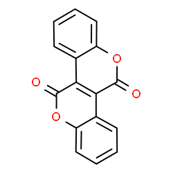 ChemSpider 2D Image | Chromeno(4,3-c)chromene-5,11-dione | C16H8O4