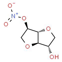ChemSpider 2D Image | 1,4:3,6-Dianhydro-5-O-nitro-D-galactitol | C6H9NO6