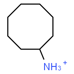 ChemSpider 2D Image | Cyclooctanaminium | C8H18N
