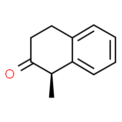 ChemSpider 2D Image | (1R)-1-Methyl-3,4-dihydro-2(1H)-naphthalenone | C11H12O