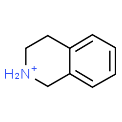 ChemSpider 2D Image | 1,2,3,4-Tetrahydroisoquinolinium | C9H12N