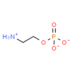 ChemSpider 2D Image | 2-Ammonioethyl phosphate | C2H7NO4P