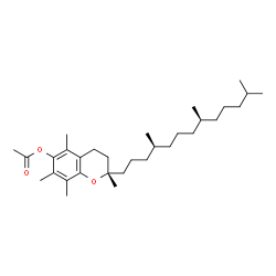 ChemSpider 2D Image | alpha-Tocopheryl acetate | C31H52O3