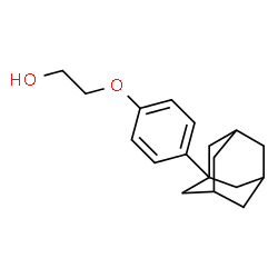 ChemSpider 2D Image | 2-[4-(1-Adamantyl)phenoxy]ethanol | C18H24O2