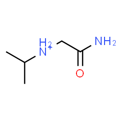 ChemSpider 2D Image | N-(2-Amino-2-oxoethyl)-2-propanaminium | C5H13N2O