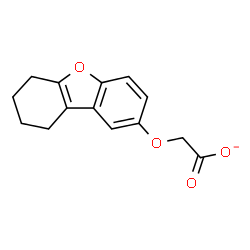 ChemSpider 2D Image | (6,7,8,9-Tetrahydrodibenzo[b,d]furan-2-yloxy)acetate | C14H13O4