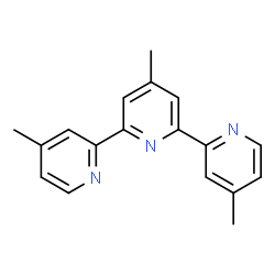 ChemSpider 2D Image | 2,2':6',2''-Ter-4-picoline | C18H17N3