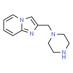 ChemSpider 2D Image | 2-(1-Piperazinylmethyl)imidazo[1,2-a]pyridine | C12H16N4
