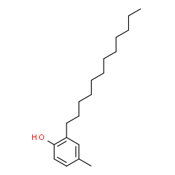 ChemSpider 2D Image | 2-Dodecyl-p-cresol | C19H32O