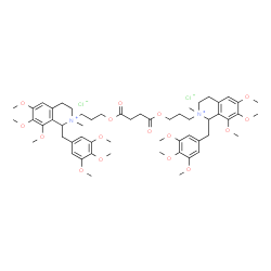ChemSpider 2D Image | Doxacurium chloride | C56H78Cl2N2O16
