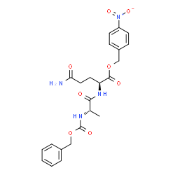 ChemSpider 2D Image | 4-Nitrobenzyl N-[(benzyloxy)carbonyl]-L-alanyl-L-glutaminate | C23H26N4O8