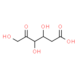 ChemSpider 2D Image | 2-Deoxyhex-5-ulosonic acid | C6H10O6
