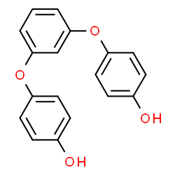 ChemSpider 2D Image | 4,4'-(m-Phenylenedioxy)diphenol | C18H14O4