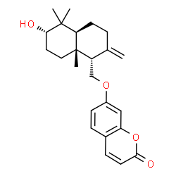 ChemSpider 2D Image | GUMMOSIN | C24H30O4