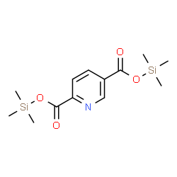 ChemSpider 2D Image | Bis(trimethylsilyl) 2,5-pyridinedicarboxylate  | C13H21NO4Si2