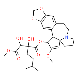 ChemSpider 2D Image | O~3~-[2-Hydroxy-2-(1-hydroxy-2-methoxy-2-oxoethyl)-5-methylhexanoyl]cephalotaxine | C28H37NO9