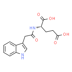 ChemSpider 2D Image | Indole-3-acetyl glutamate | C15H16N2O5