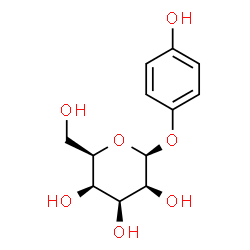 ChemSpider 2D Image | 4-Hydroxyphenyl beta-D-talopyranoside | C12H16O7