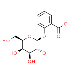 ChemSpider 2D Image | 2-(beta-D-Galactopyranosyloxy)benzoic acid | C13H16O8