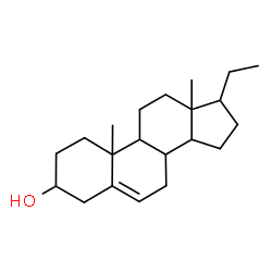ChemSpider 2D Image | Pregn-5-en-3-ol  | C21H34O