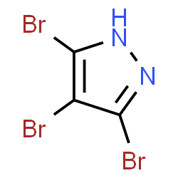 ChemSpider 2D Image | 3,4,5-Tribromo-1H-pyrazole | C3HBr3N2
