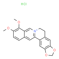 ChemSpider 2D Image | BERBERINE HCL | C20H19ClNO4