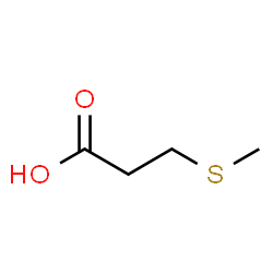 ChemSpider 2D Image | 4-Thiapentanoic acid | C4H8O2S