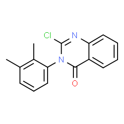 ChemSpider 2D Image | 2-Chloro-3-(2,3-dimethylphenyl)-4(3H)-quinazolinone | C16H13ClN2O
