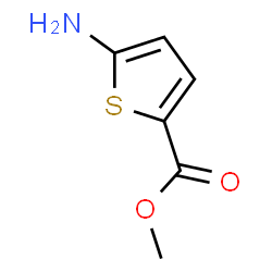 ChemSpider 2D Image | Methyl 5-amino-2-thiophenecarboxylate | C6H7NO2S