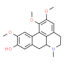 ChemSpider 2D Image | BOLDINE 2-METHYL ETHER | C20H23NO4