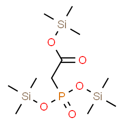ChemSpider 2D Image | Trimethylsilyl (bis[(trimethylsilyl)oxy]phosphoryl)acetate | C11H29O5ψ3