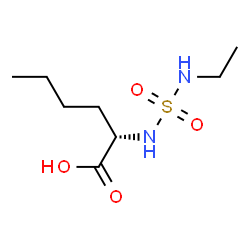 ChemSpider 2D Image | N-(Ethylsulfamoyl)-L-norleucine | C8H18N2O4S