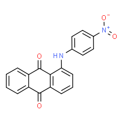 ChemSpider 2D Image | 1-(4-Nitroanilino)anthra-9,10-quinone | C20H12N2O4