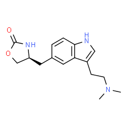 ChemSpider 2D Image | Zolmitriptan | C16H21N3O2