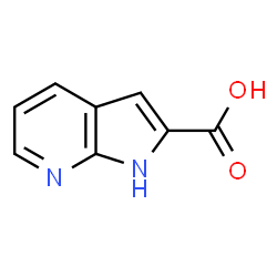 ChemSpider 2D Image | 1H-Pyrrolo[2,3-b]pyridine-2-carboxylic acid | C8H6N2O2