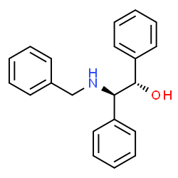 ChemSpider 2D Image | (1S,2R)-2-(Benzylamino)-1,2-diphenylethanol | C21H21NO
